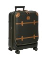 Bric's - Erweiterbarer Handgepäck-Trolley mit Polycarbonat-Fach