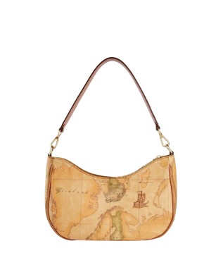 Alviero Martini Prima Classe - Borsa sottospalla in tessuto goffrato Geo Classic 2