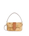 Alviero Martini Prima Classe - Borsa con patta in tessuto goffrato Geo Classic