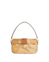 Alviero Martini Prima Classe - Borsa con patta in tessuto goffrato Geo Classic