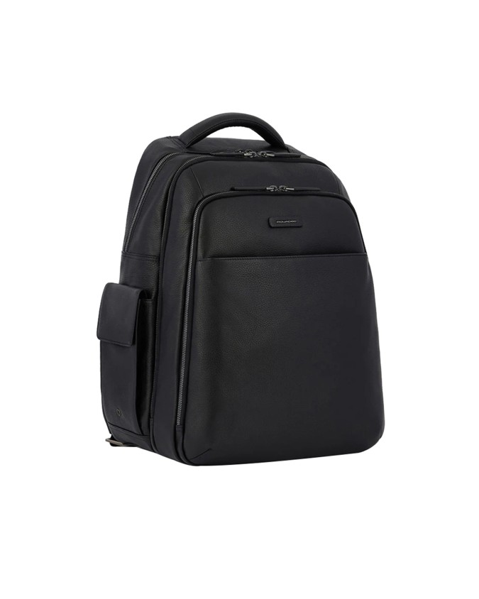 Piquadro - Zaino in pelle per computer 15,6" e iPad® Modus