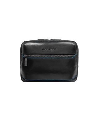  Piquadro - Borsello orizzontale in pelle uomo porta iPad®mini