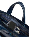 Piquadro - Blue Square 15.6-inch Leather Laptop Bag