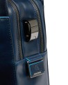 Piquadro - Blue Square 15.6-inch Leather Laptop Bag