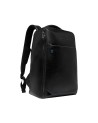  Piquadro - Zaino porta pc 14" in pelle personalizzabile Blue