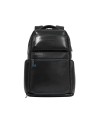  Piquadro - Zaino in pelle porta pc 15,6'' personalizzabile