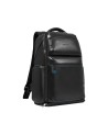  Piquadro - Zaino in pelle porta pc 15,6'' personalizzabile