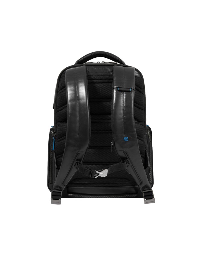  Piquadro - Zaino in pelle porta pc 15,6'' personalizzabile