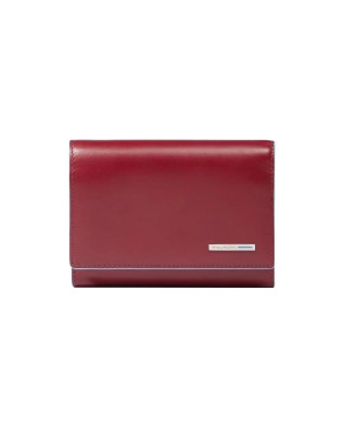  Piquadro - Portafoglio piccolo donna in pelle Blue Square