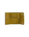 Piquadro - Leather and metal wallet with a sliding system and a coin pocket