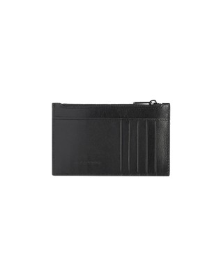  Piquadro - Portacarte uomo sottile con porta monete Black 2