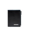 Piquadro - Vertikale Herrenbrieftasche aus Leder mit Münzfach Blue Square
