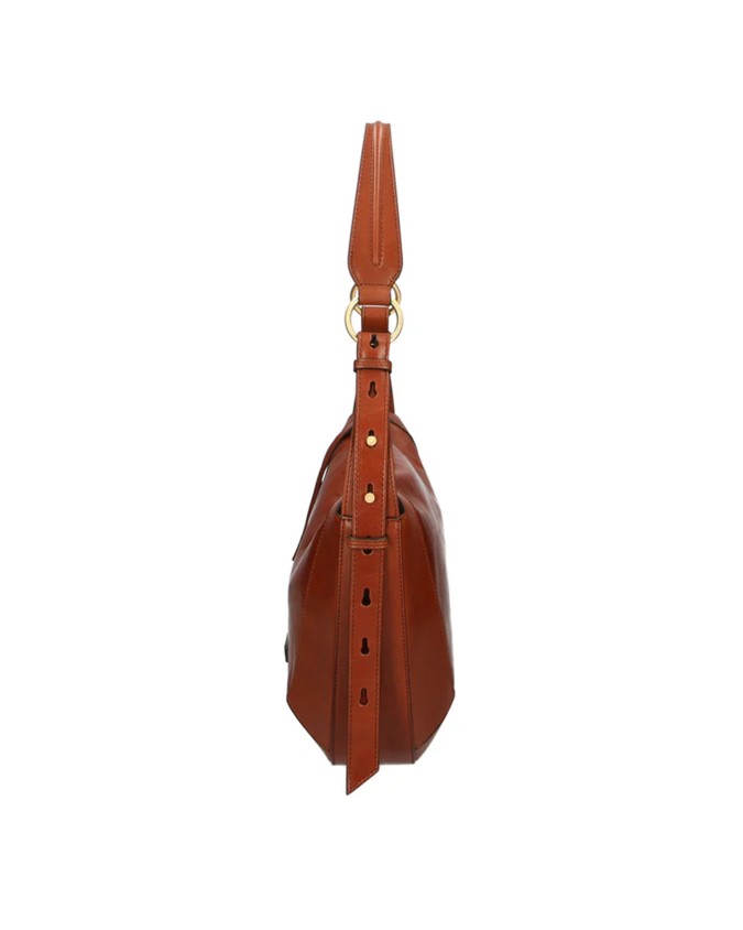  The Bridge - Borsa a tracolla Fedora con logo frontale