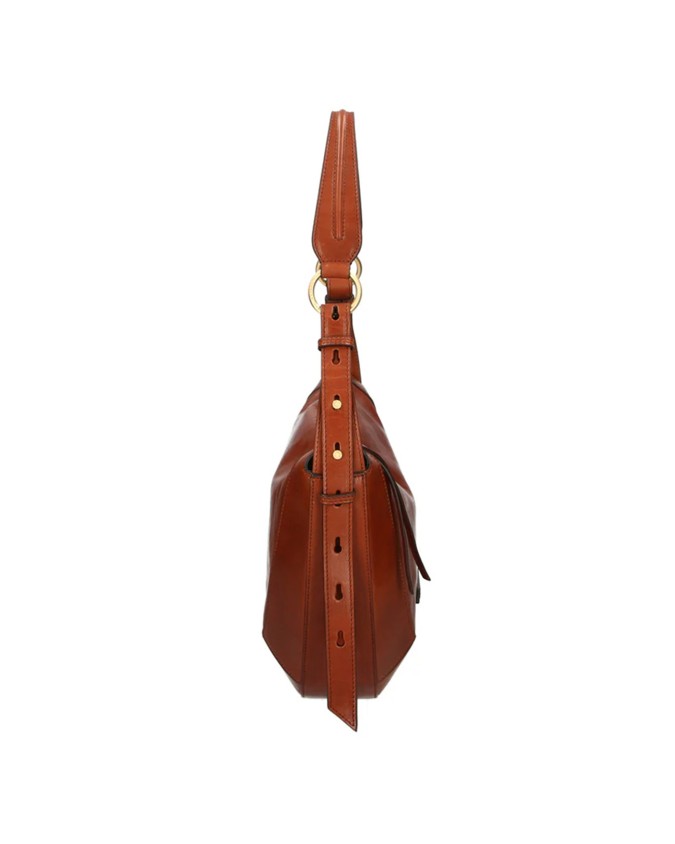  The Bridge - Borsa a tracolla Fedora con logo frontale
