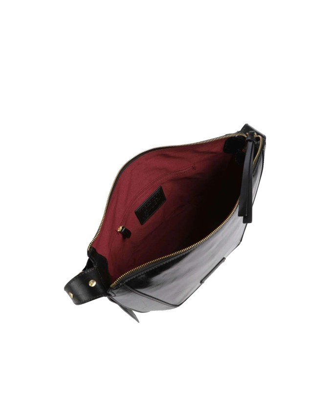  The Bridge - Borsa a tracolla Fedora con logo frontale