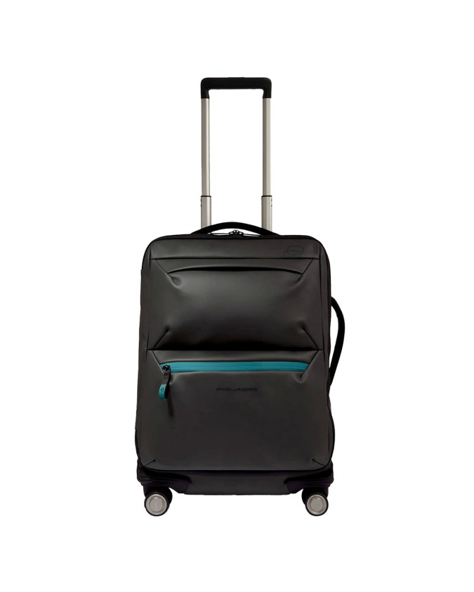  Piquadro - Trolley slim cabina in tessuto impermeabile Corner