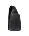 Piquadro - Urban Men's Single-Shoulder Leather Backpack for iPad®