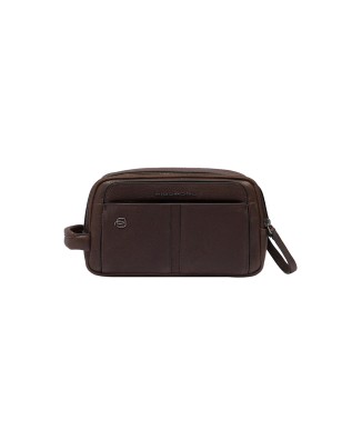  Piquadro - Beauty case uomo in pelle con manico laterale Hedley