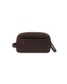 Piquadro - Hedley – Herren-Kosmetiktasche aus Leder mit seitlichem Griff