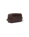 Piquadro - Hedley – Herren-Kosmetiktasche aus Leder mit seitlichem Griff