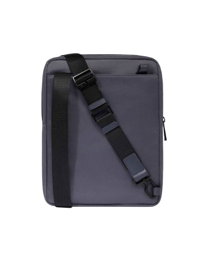  Piquadro - Borsello uomo porta iPad in pelle e tessuto