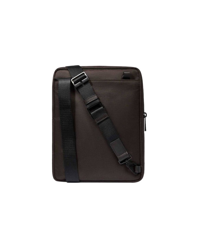  Piquadro - Borsello uomo porta iPad in pelle e tessuto