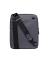 Piquadro - iPad-Mini-Tasche aus Leder und Stoff