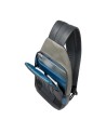 Piquadro - Einseitiger Herrenrucksack aus Leder mit iPad®-Fach Urban
