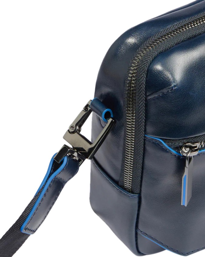  Piquadro - Borsello orizzontale in pelle uomo porta iPad®mini