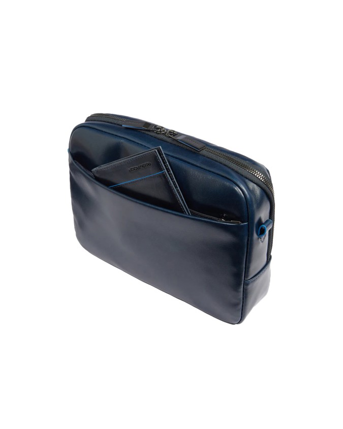  Piquadro - Borsello orizzontale in pelle uomo porta iPad®mini