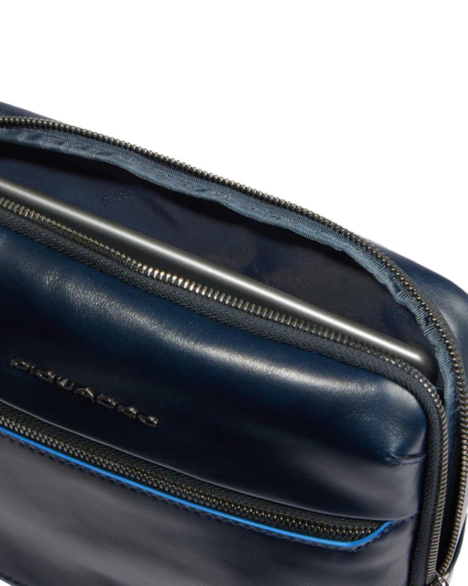  Piquadro - Borsello orizzontale in pelle uomo porta iPad®mini