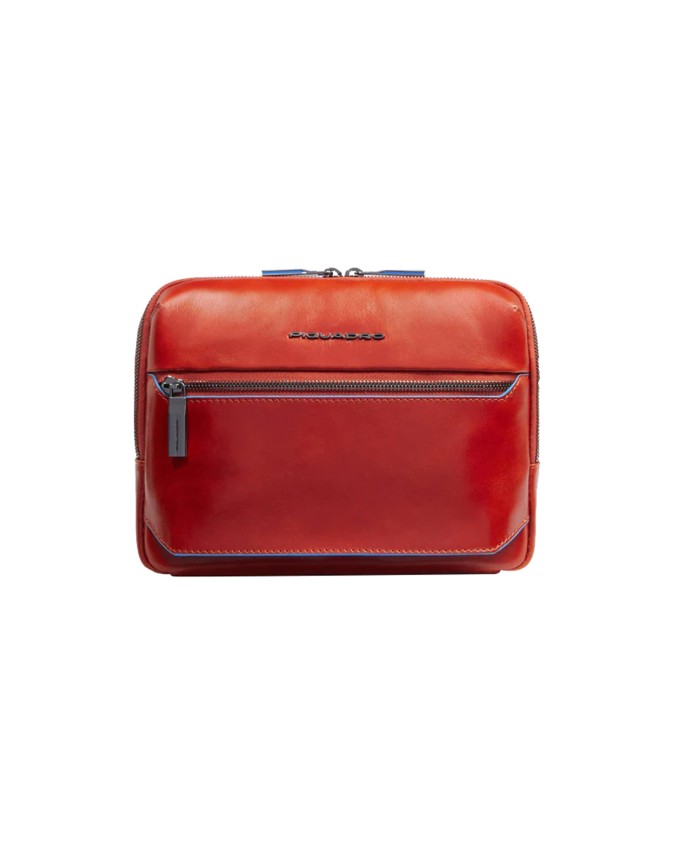  Piquadro - Borsello orizzontale in pelle uomo porta iPad®mini