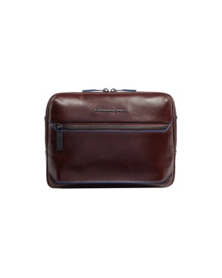  Piquadro - Borsello orizzontale in pelle uomo porta iPad®mini