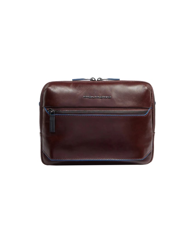  Piquadro - Borsello orizzontale in pelle uomo porta iPad®mini