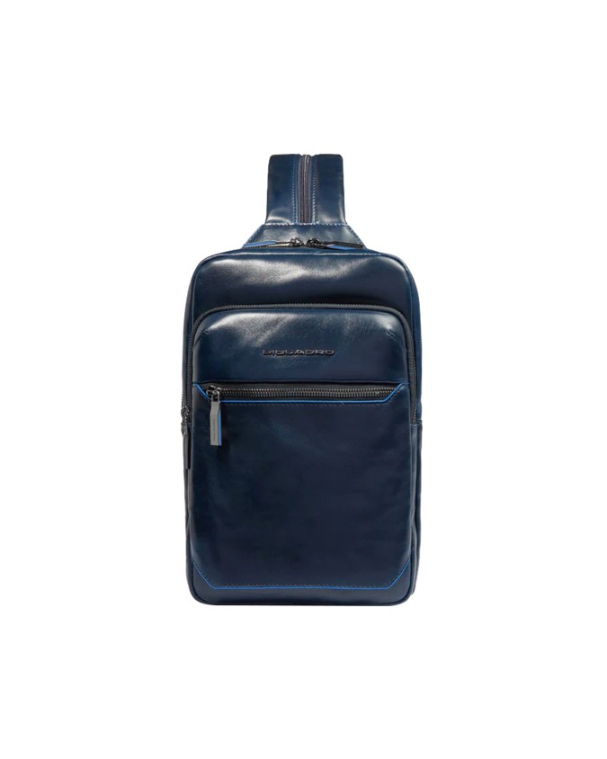 Piquadro - Blue Square Leather...