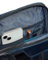 Piquadro - Ein-Schulter-Tasche aus Leder mit Rucksackfunktion Blue Square