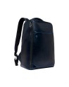 Piquadro - Personalisierbarer 14-Zoll-Laptop-Rucksack aus Leder Blue Square