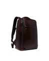 Piquadro - Personalisierbarer 14-Zoll-Laptop-Rucksack aus Leder Blue Square