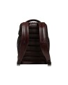 Piquadro - Customizable Blue Square 14" Leather Laptop Backpack