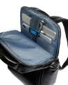 Piquadro - Individuell gestaltbarer Lederrucksack für 15,6-Zoll-Laptops Blue Square