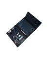  Piquadro - Portablocco in pelle con protezione RFID Blue Square