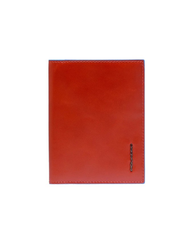 Piquadro - Passhülle aus Leder Blue...