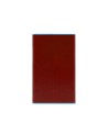 Piquadro - Slim leather and metal credit card holder with a sliding mechanism