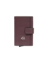 Piquadro - Circle Leather and Metal Credit Card Holder