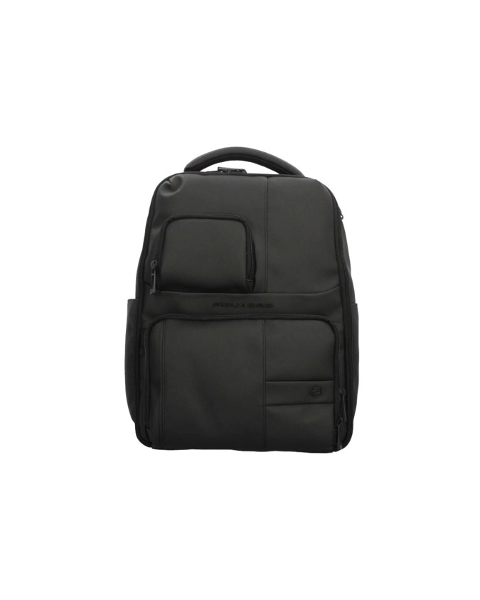  Piquadro - Zaino porta pc 14'' porta iPad® in tessuto gommato