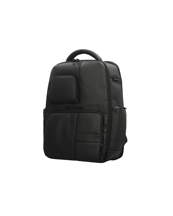  Piquadro - Zaino porta pc 15.6'' porta iPad® in tessuto gommato