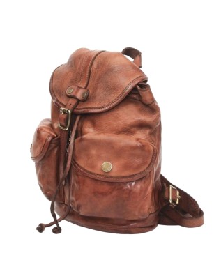  Campomaggi - Zaino medio in pelle con tasche esterne 2
