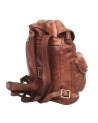  Campomaggi - Zaino medio in pelle con tasche esterne