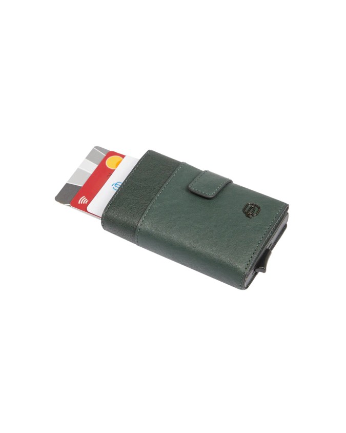 Piquadro - Single-compartment metal...