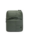 Piquadro - Herrentasche aus gummiertem Stoff mit Außentasche